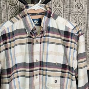 Twenty X Wrangler Men's Button Up Western Plaid XL Cowboy 20X